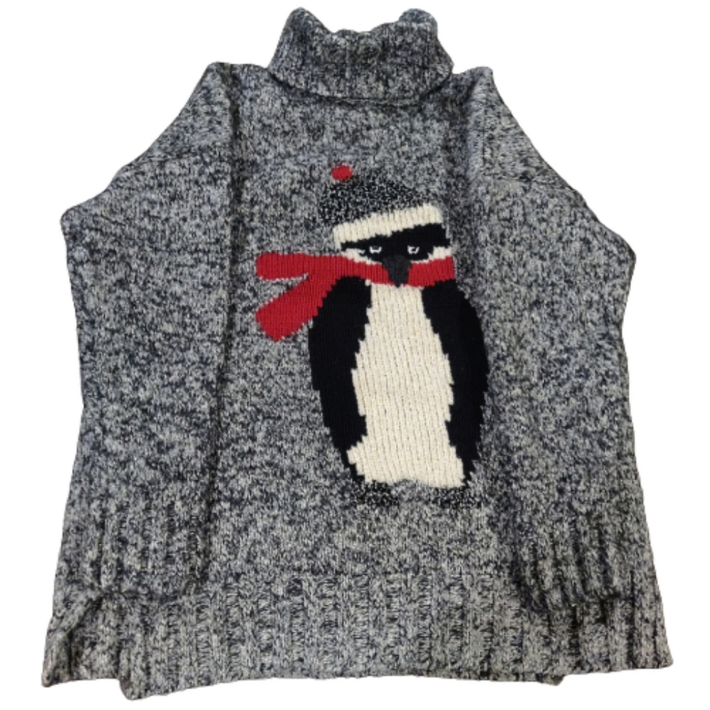 🐧 Talbots Penguin Turtle Neck Sweater 🐧 - Picture 3 of 9